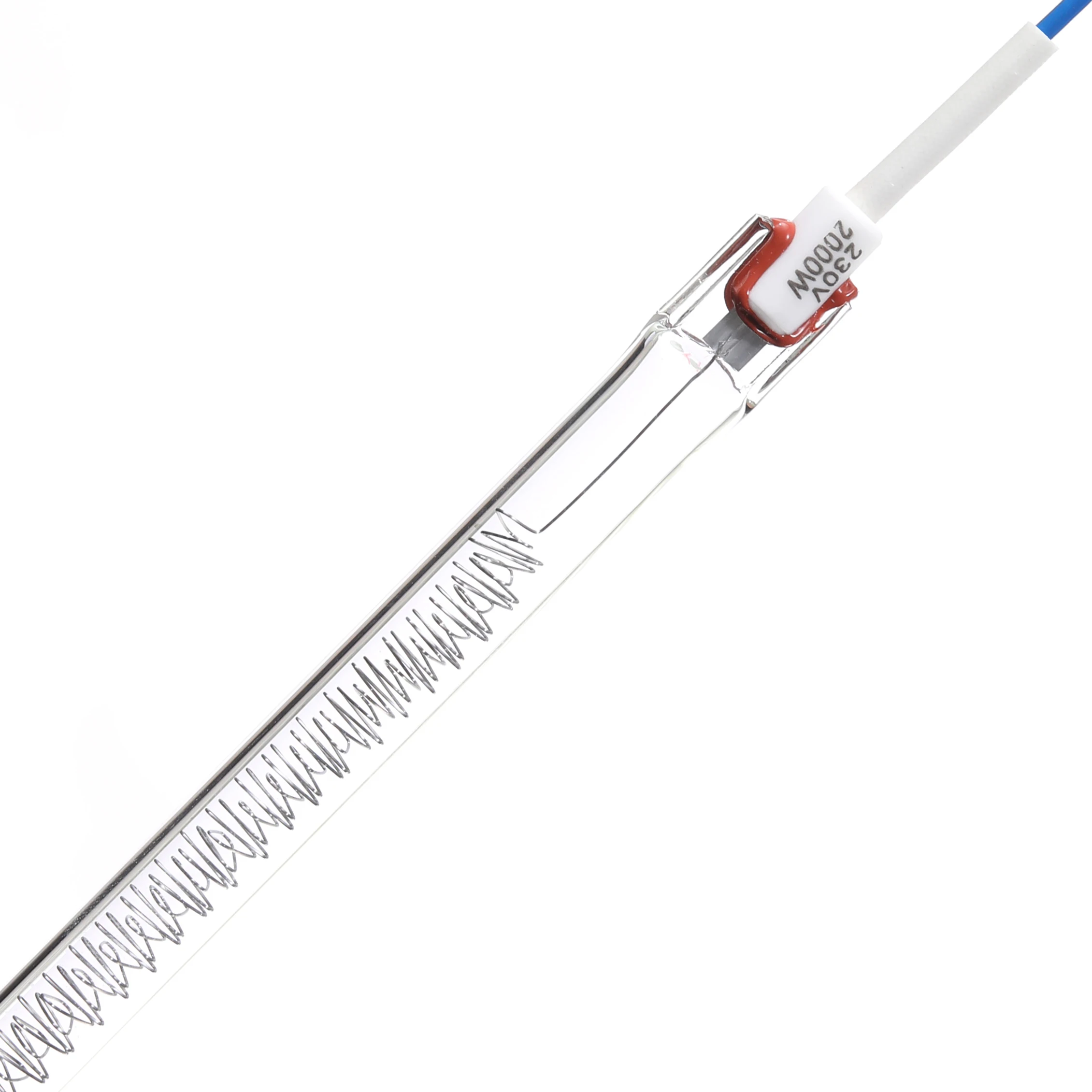 Hot Selling High Quality Transparent Halogen Quartz Heating Tube 1500w 220v