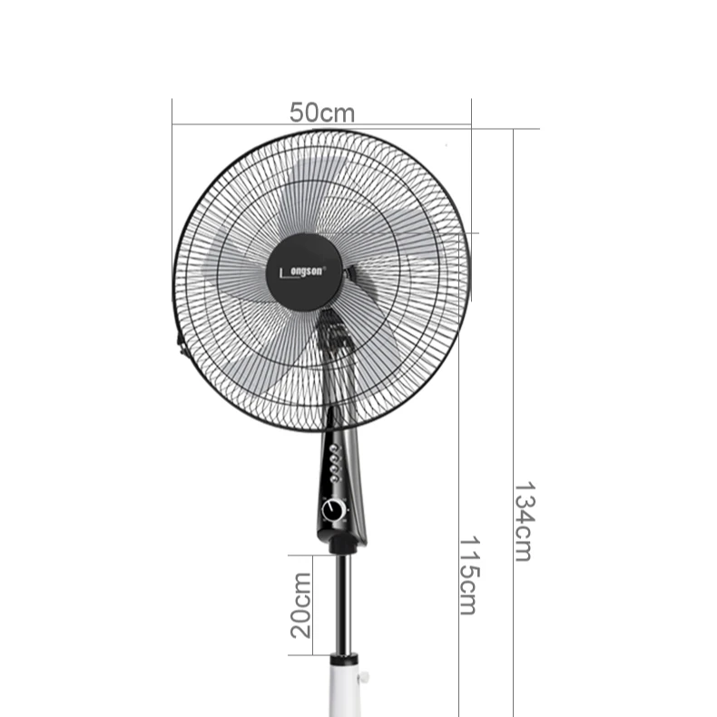 CE CB ROSH Certification, 220v 18 Inch AV, Motor Ventilador De Piso Stand Fan/