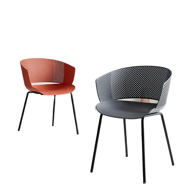 Простые роскошные современные пластиковые стулья для столовой мебель гостиной из