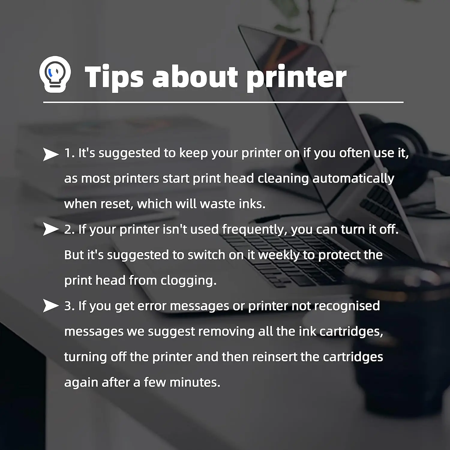 High Capacity INK CARTRIDGES T03D T03C  Compatible for WorkForce WF-2861 2860 inkjet  printer