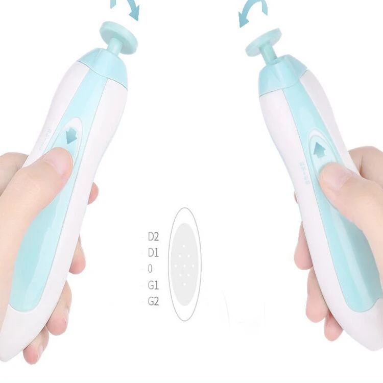 New Arrival Multi Functional Baby Electric Nail Foiler Trimmer Baby Manicure Set Nail Tools Pulidor De Unas De Bebe