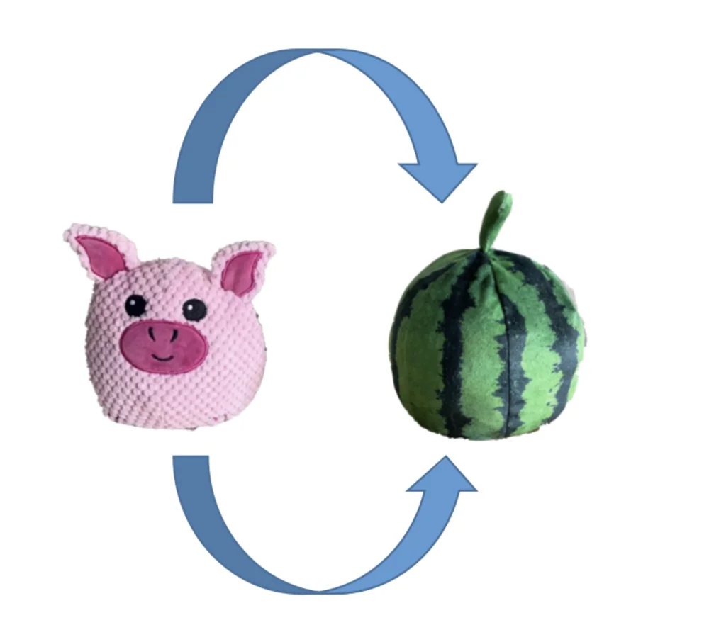 Wholesale Cartoon Cute Stuffed  Plush Toy Flip FaceDouble Sided Toys Reversible Plush Toy