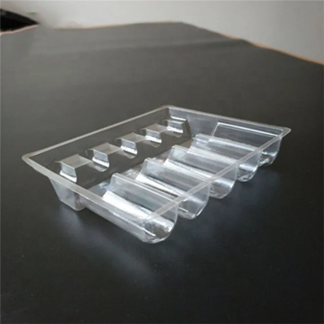
Eco-friendly Transparent Plastic Ampoule Tray Disposable Medical Steroid 10ml Vial Box Blister Vial Pack 