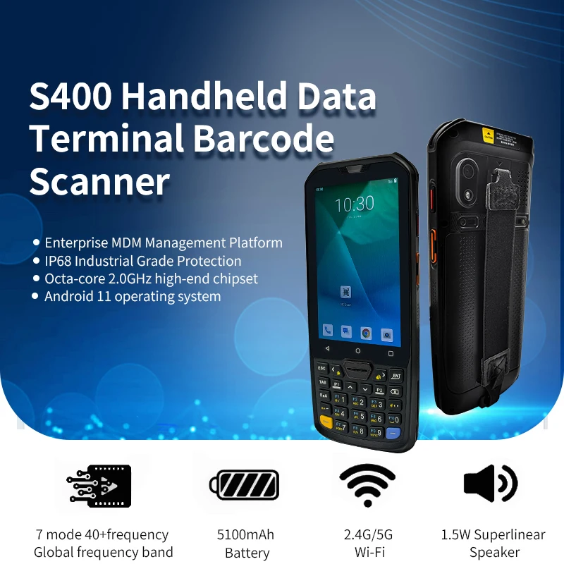 JINGXIN pda rug handheld rfid pda for sale,pda android scanner with USB WIFI BLUETOOTH