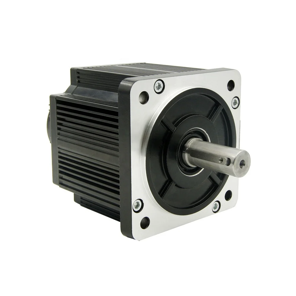 3.8kw Braked type 130mm AC Servo Motor 220V 3phase CNC Embroideries Machine Synchronous Motor Servo Ie 3