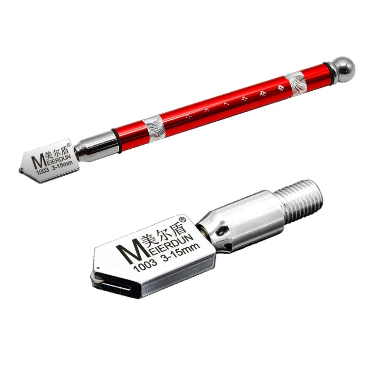 hand tools glass cutter oil filled diamond hand hold tools glass tile marble cutting red pole