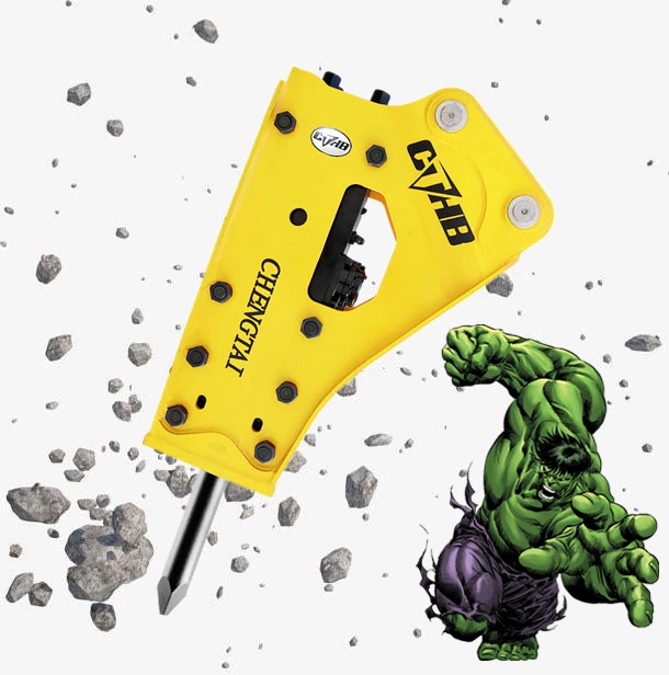 INDECO hydraulic hammer for construction demolition