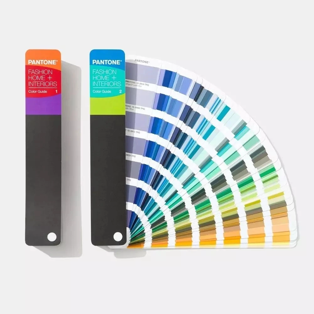  2 книги/комплект TPX/TPG схема калибровки PANTONE мода дом + интерьеры цвета руководство