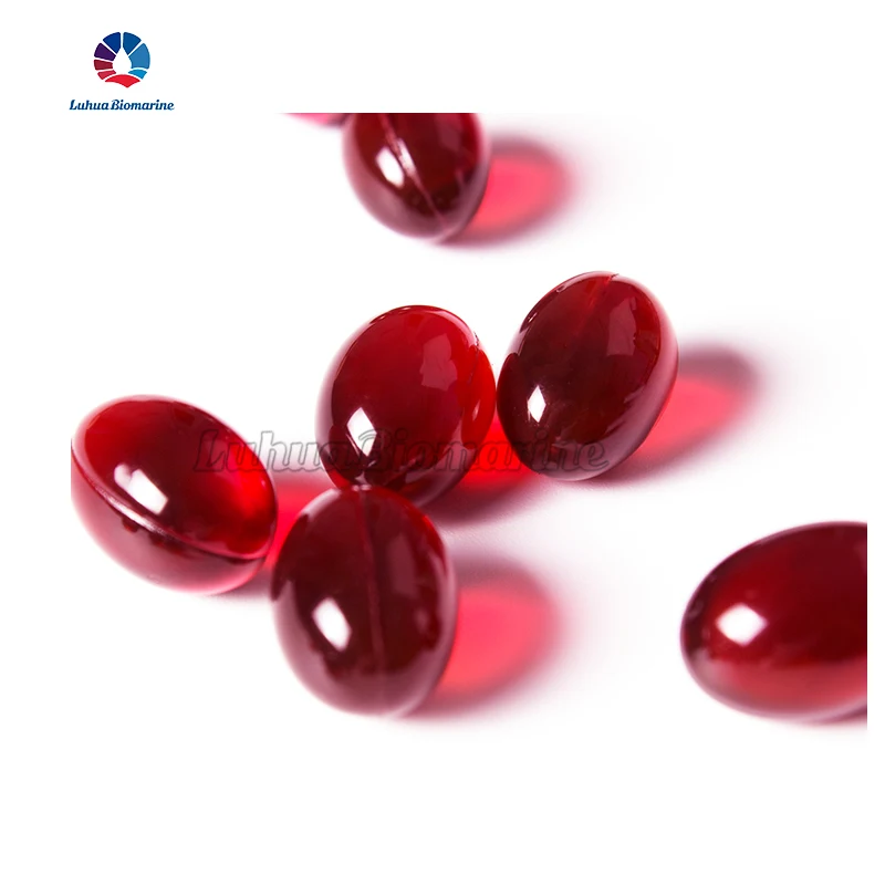 Gmp Certificate Natural Organic Krill Fish Oil Capsules