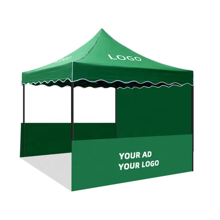 10X10 Custom Steel Canopy Tent Advertising Pop Up Tents For  Outdoor  aluminium Trade Show Display Events