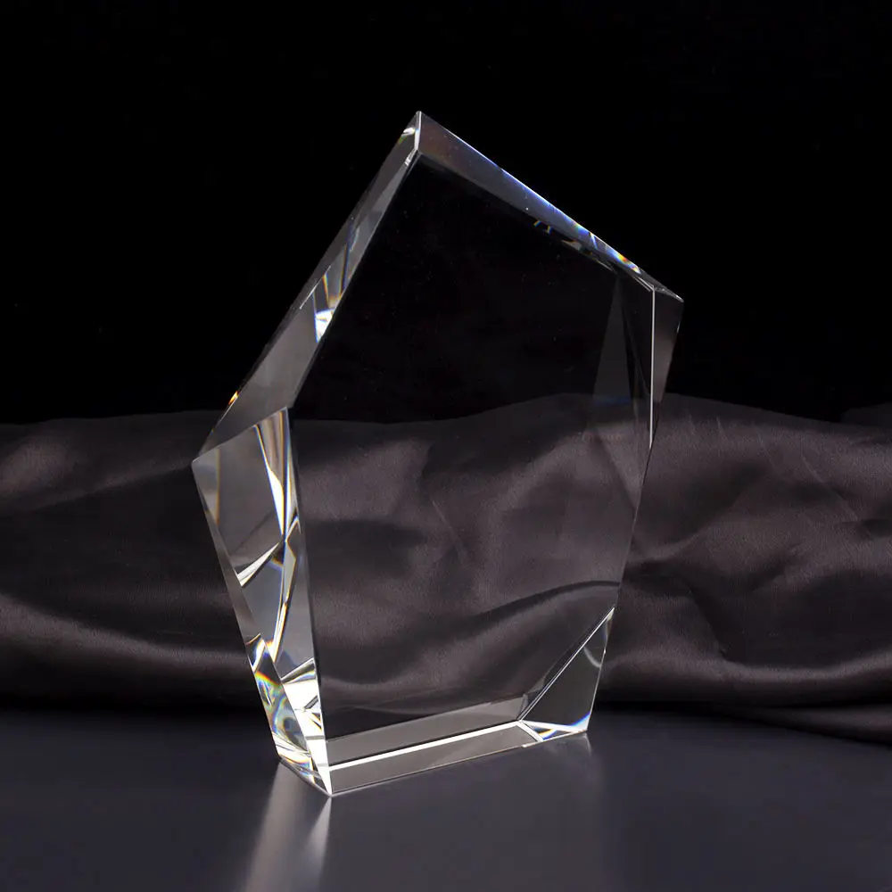 Honor Of Crystal High quality k9 crystal block and glass cube for 3d laser crystal engraving