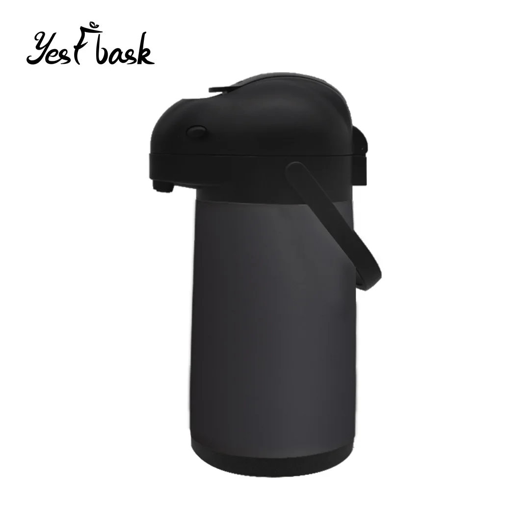 Colorful OEM Design Classic Turtle Cap 1.9L 2.2L 2.5L 3.0L Airpot Double Wall Stainless Steel Insulation Tea Water Dispenser