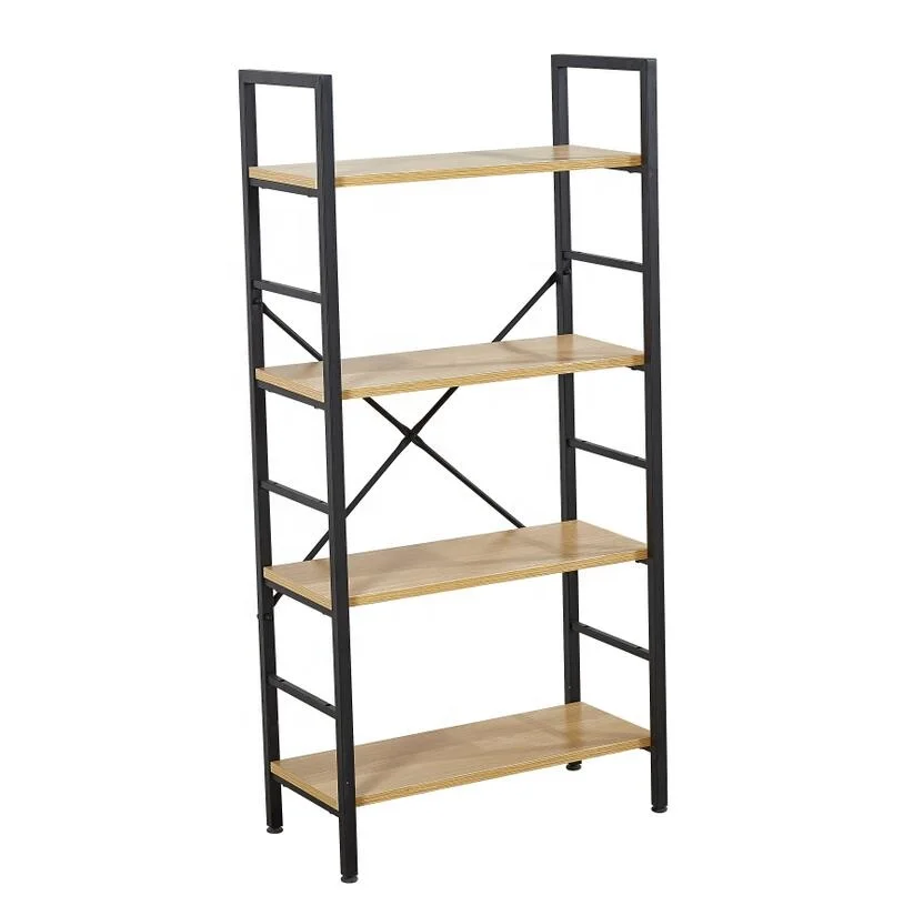 Hot selling reclaimed  bookcase, book shelving, wood racks