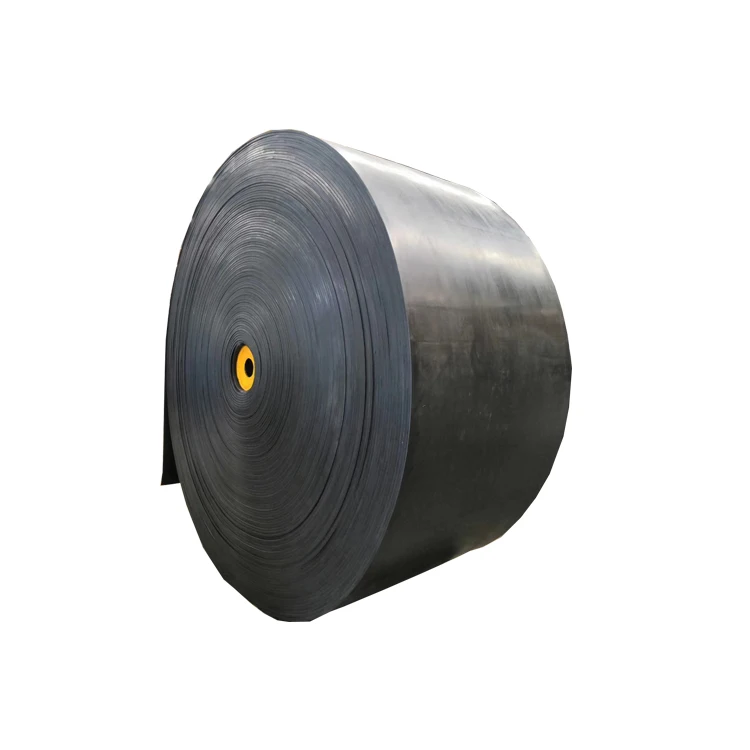 Heat Fire Abrasion Resistant Fabric Transport Conveyor Belt Ep300 Rubber Conveyor Belt For Heavy Rock