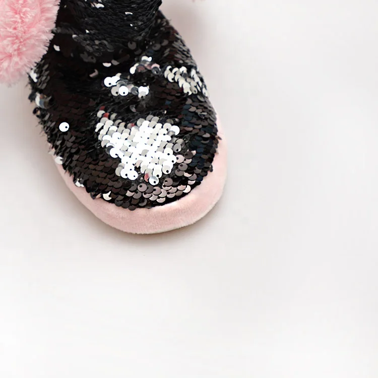 
China Wholesale Fashion Women Winter Warm Plush Indoor House Slippers 