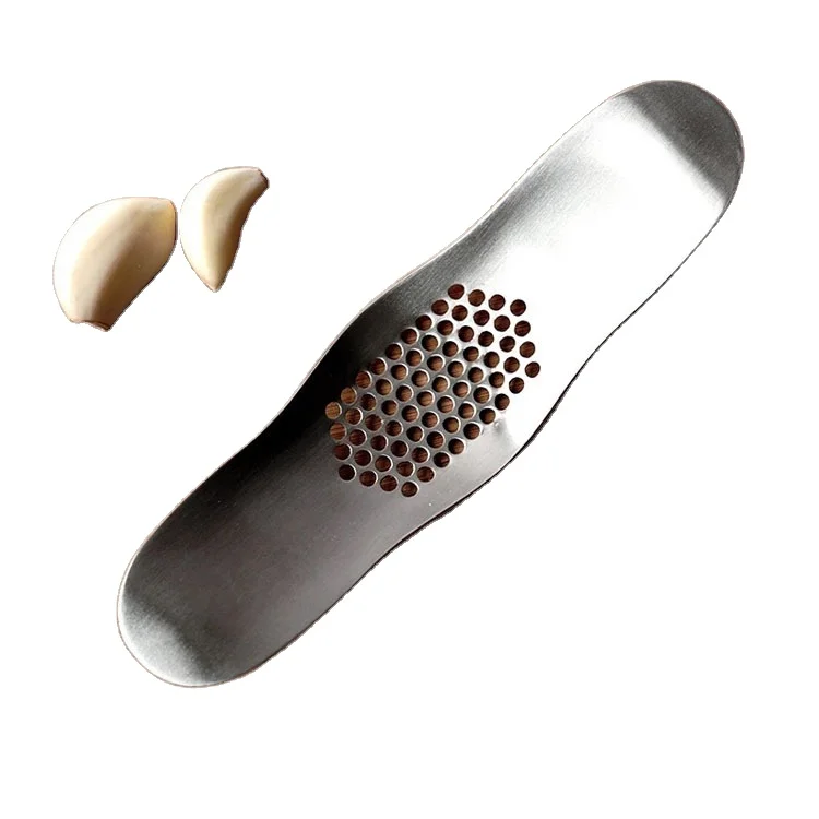 Профессиональные Кухонные приспособления в форме лодки 304 инструменты для резки чеснока из нержавеющей стали Измельчитель дробилка и Овощечистка пресс для чеснока
