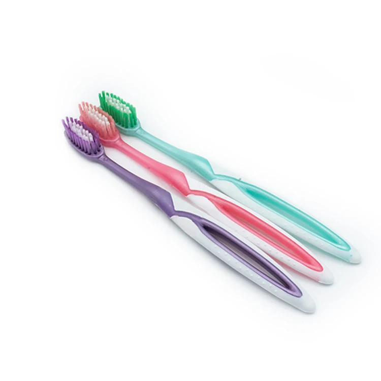 Colorful Soft Nylon 610 Bristle Toothbrush New Plastic Toothbrush For Adult Private Label Customized