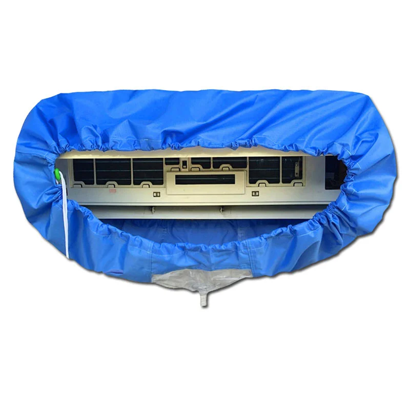 
AC blue air conditioner wash bag waterproof cleaning cover 