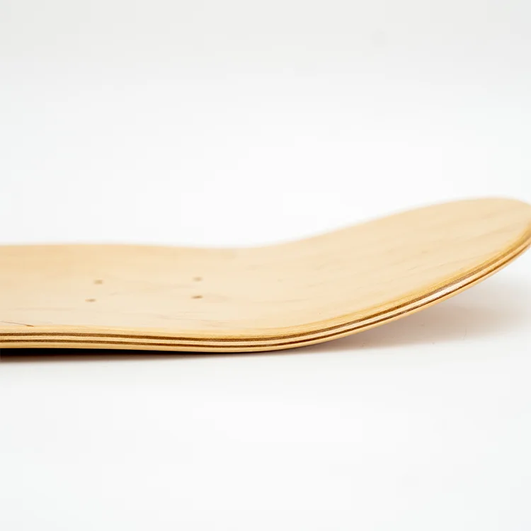 100% Primitive 7 Ply Canadian Maple Custom Size Skateboard Deck Blank Glass Fiber Epoxy Adhesive