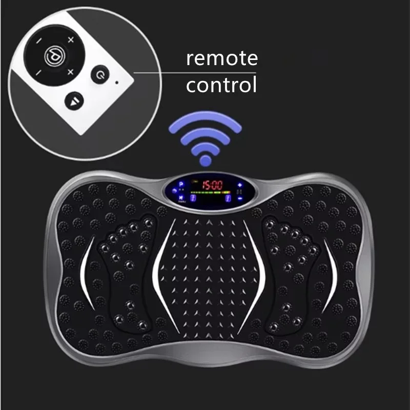 Mini Body Vibration Plate Exercise Machine ABS Material Vertical Direction Electromagnetic Type Workout Vibration Platform