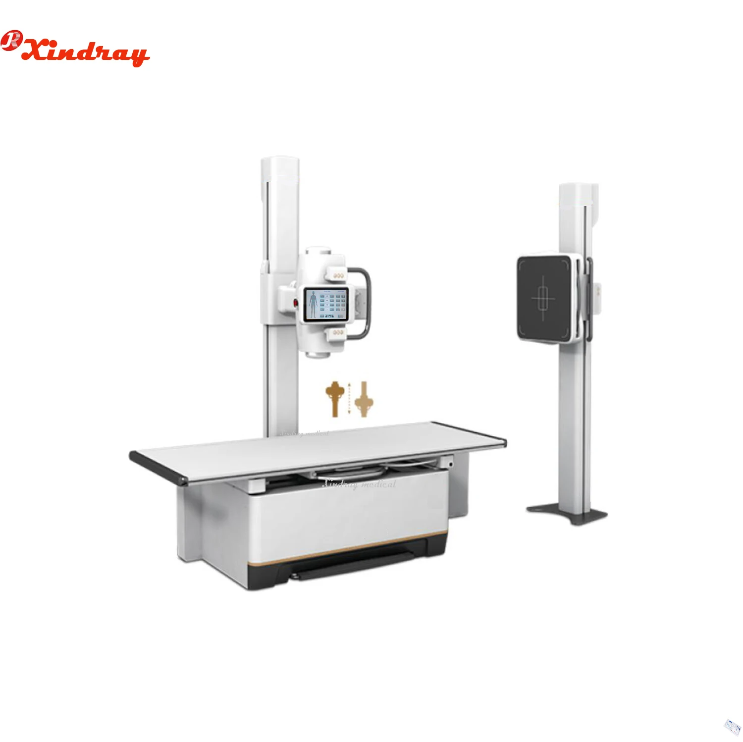 6.medical equipment 200ma 300ma Stationary X-ray Machine slice container ct scan machine hospital ct scanner for sale