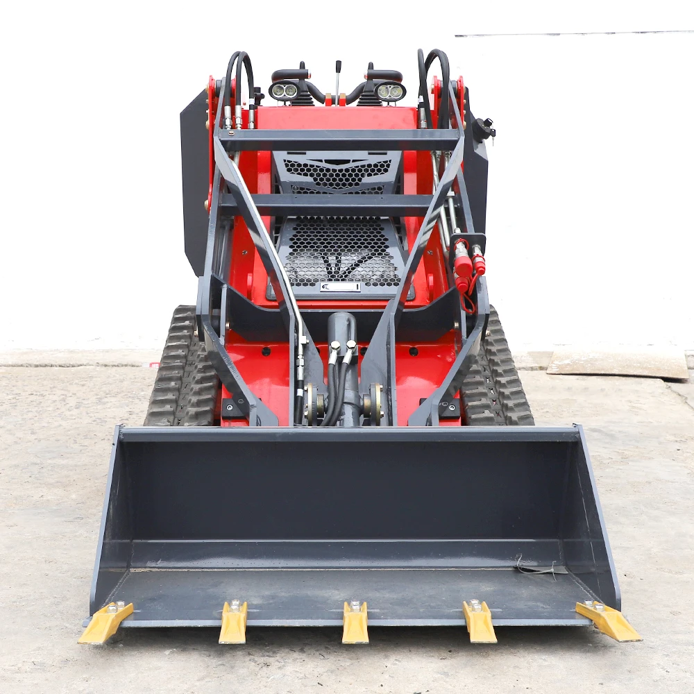 Euro 5 CE EPA Engine Manufacturer Small Mini Skid Steer Loader 1 Ton Crawler for Sale