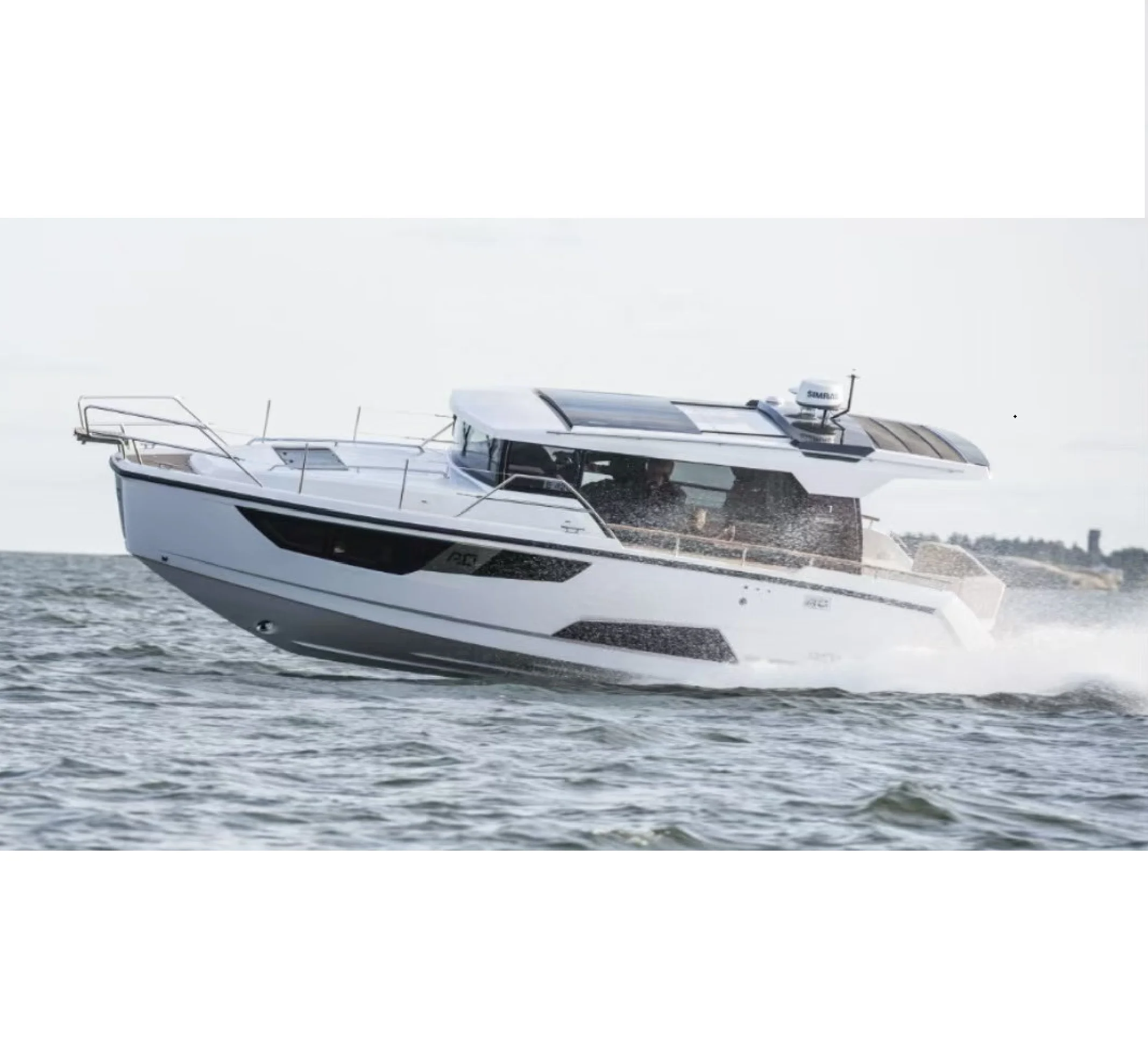 Высокоскоростная яхта OEM 31ft 950 см Роскошная алюминиевая лодка для океана