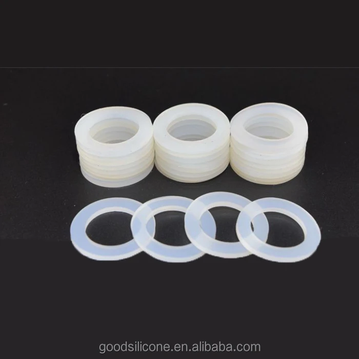 Customized silicone rubber o ring  silicon sealing o ring transparent silicone o ring