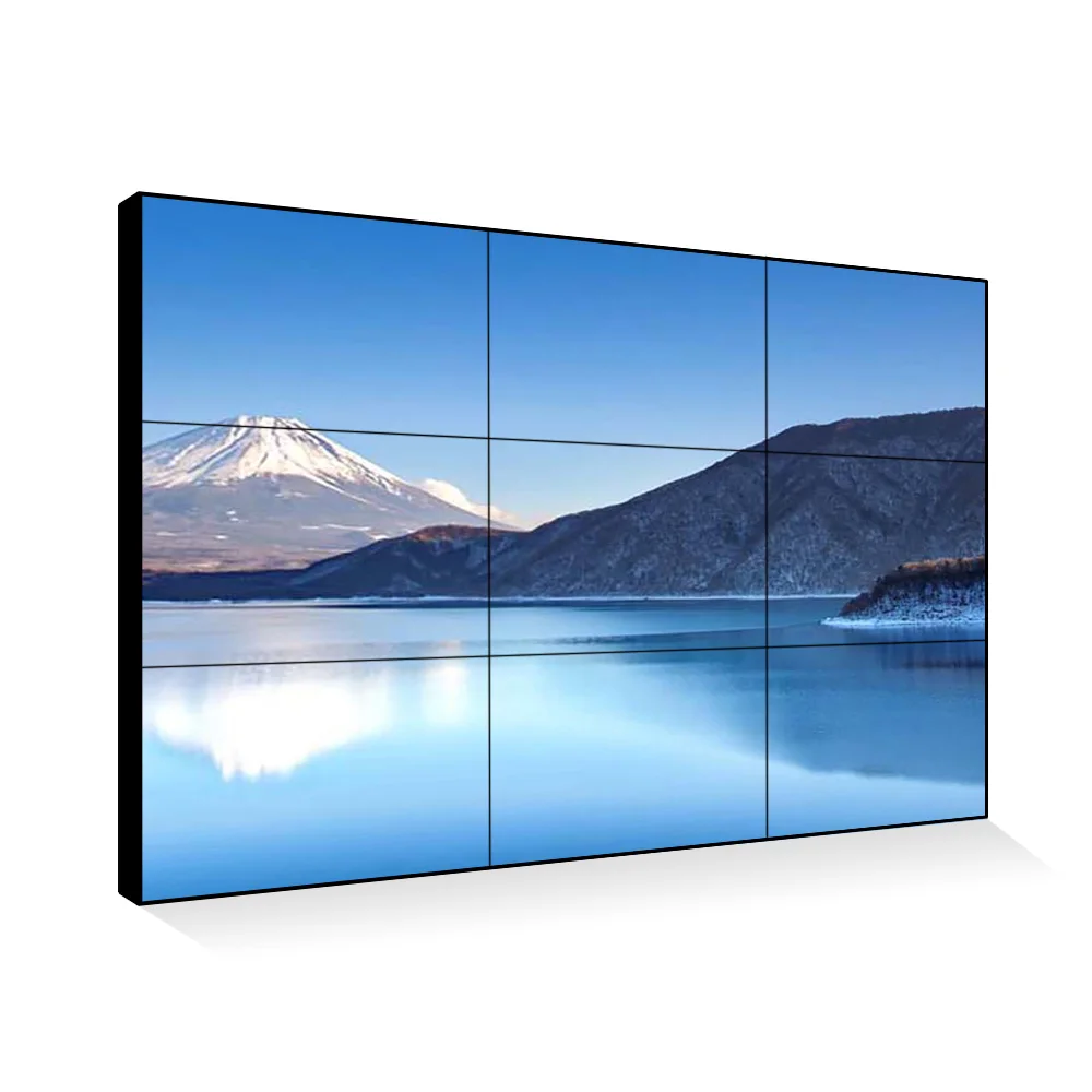 FHD 55 дюймов Крытый рекламный ЖК-экран 2x2 видео настенный сплайсинга дисплей