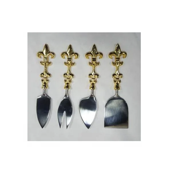 Fresh Arrival Stainless Steel Knot Handle Cutlery Set With Designer Handles  Whole Sale Metal Flatware for Home and Hotels