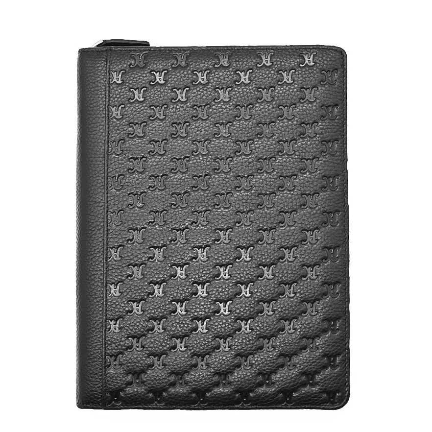 Wholesale Luxury Tablet Laptop Padfolio Holder Leather Business Office Notebook Folder Executive Portfolio