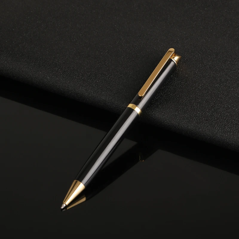 2024 Promotion Fashion Writing Pen Metal Ball Pen Personalized Logo with Replaceable Ballpoint Pen Refills