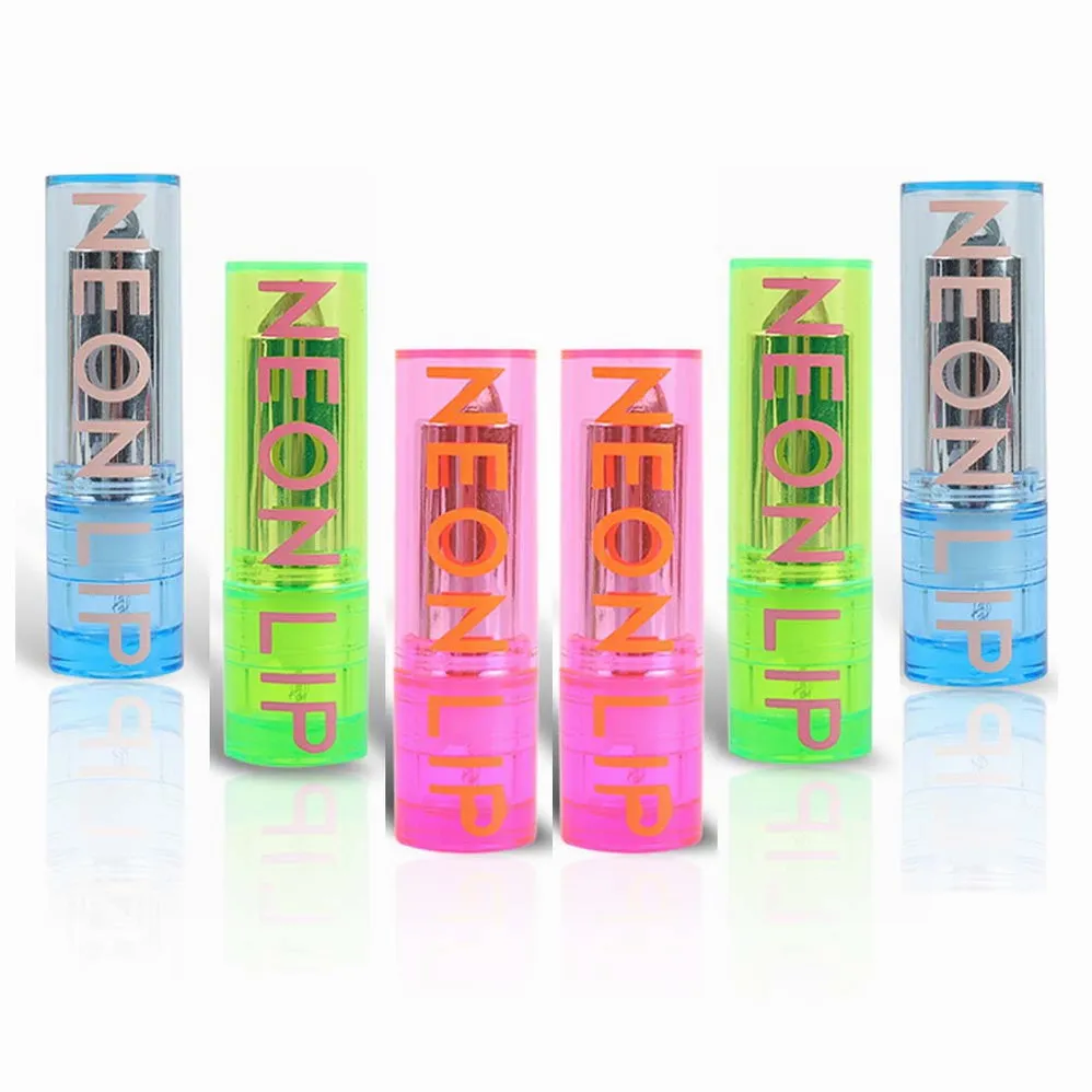 Neon Lip Turmeric Ice Cream Moisturizing Plumping Lip Balm Oil Sunscreen Ready Made Private Label Personalised Lip Balm