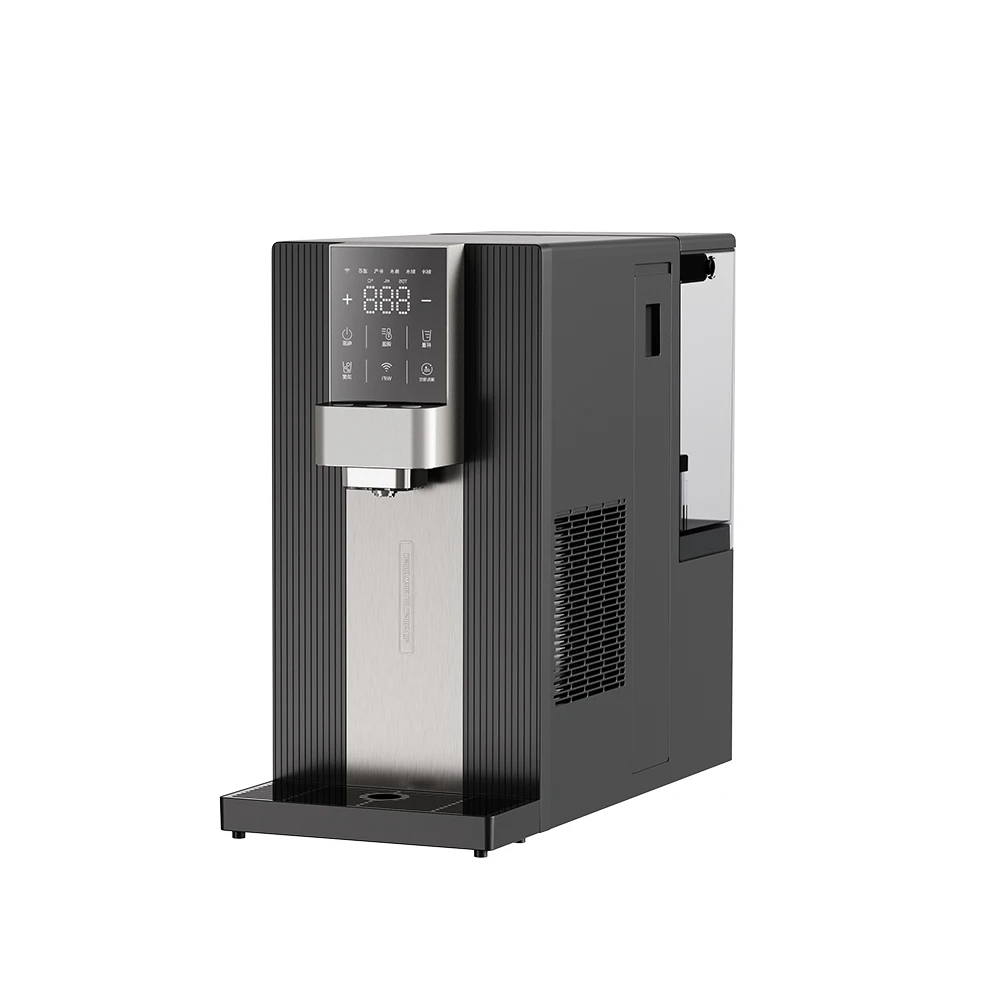 Compressor Cooling Desktop Water Cooler With Ro System Hot And Cold Water Dispenser Purifier