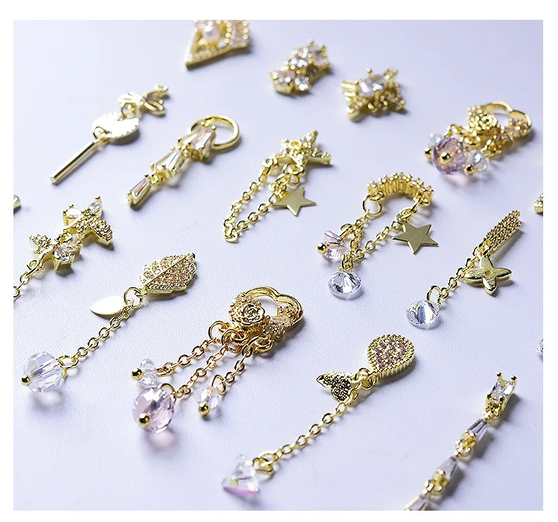 2021 популярная металлическая позолоченная Роскошная цепочка с кисточками подвески для