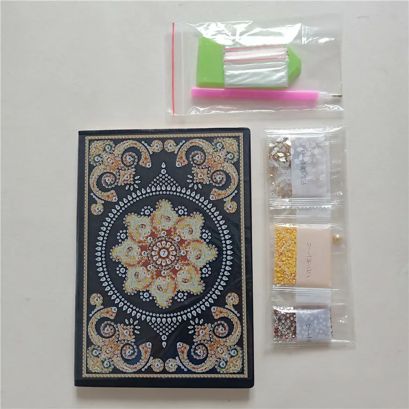 
Christmas Birthdays Gifts Ideas a5 African flowers Diy journal 5d diamond beads painting notebook 