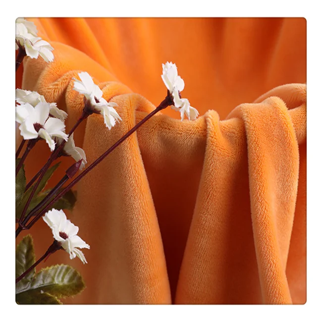 
Made in China Textile 100% Polyester minky plush dot fabric wholesale 