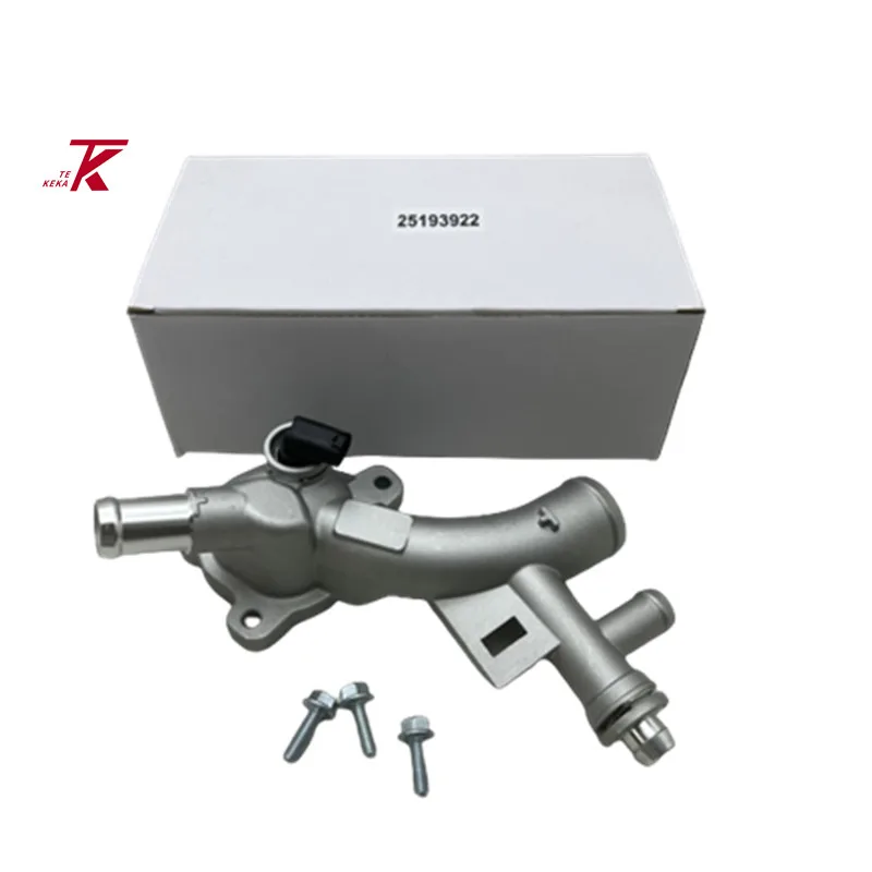 25193922 55565334 Aluminium Coolant Flange Water Outlet 25193922 55565334 For Chevrolet Cruze Trax Opel Corsa