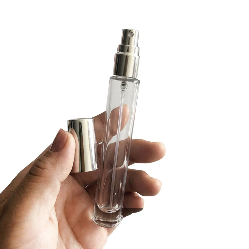 10 мл эфирное масло прозрачная круглая бутылка для домашних животных, дезодорантовый ролик на бутылочке, изготовленный на заказ в роликовой бутылке