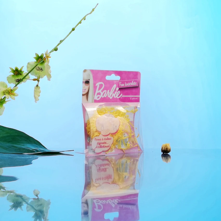 Most repeat customers Clear PVC/PET Recyclable Material Folding plastic Transparent pvc boxes for cosmetics