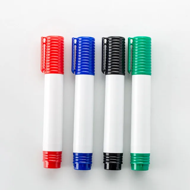 Wholesale whiteboard marker pen with erase and magnet thick whiteboard marker