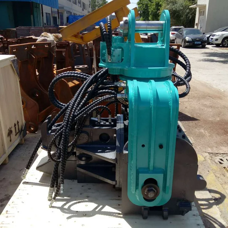 sheet pile driver electric pile driver excavator piling driver