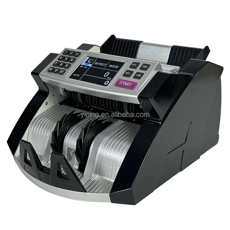 1008T With 3.5 Inch TFT Display PKR SYP Bill notes Counter Manual Mix value counting machine USD EUR Cash notes Money counter