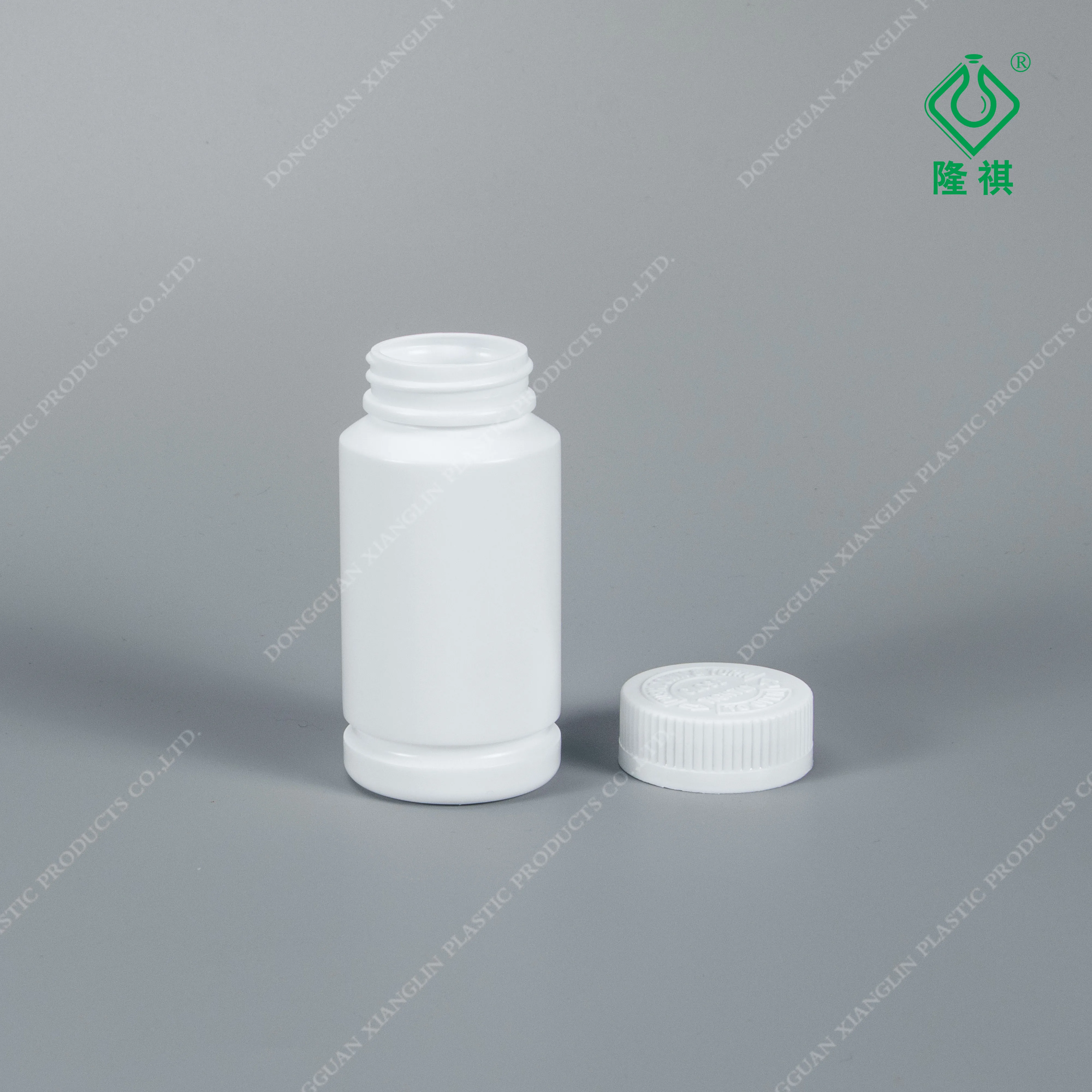 150ml White HDPE Plastic Pills Container Capsules Bottle