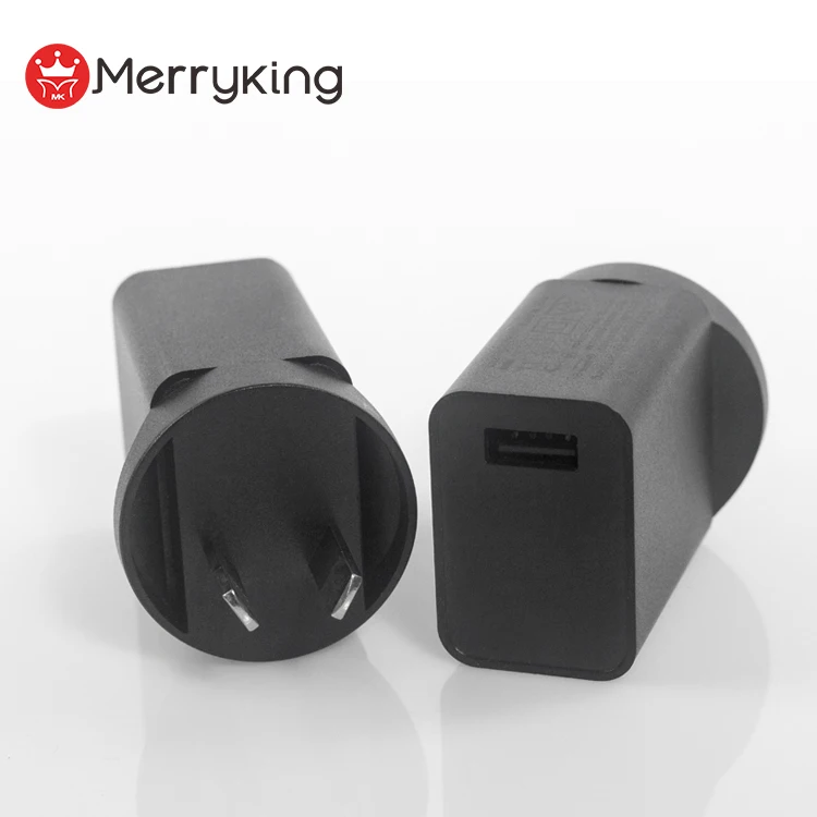 
110-240VAC 50/60Hz input USB power adapter 5V 2A AU wall charger for battery 