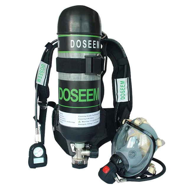 Breathing apparatus parts Positive Pressure Air Breathing Apparatus Fire fighting equipment air compressor for scba