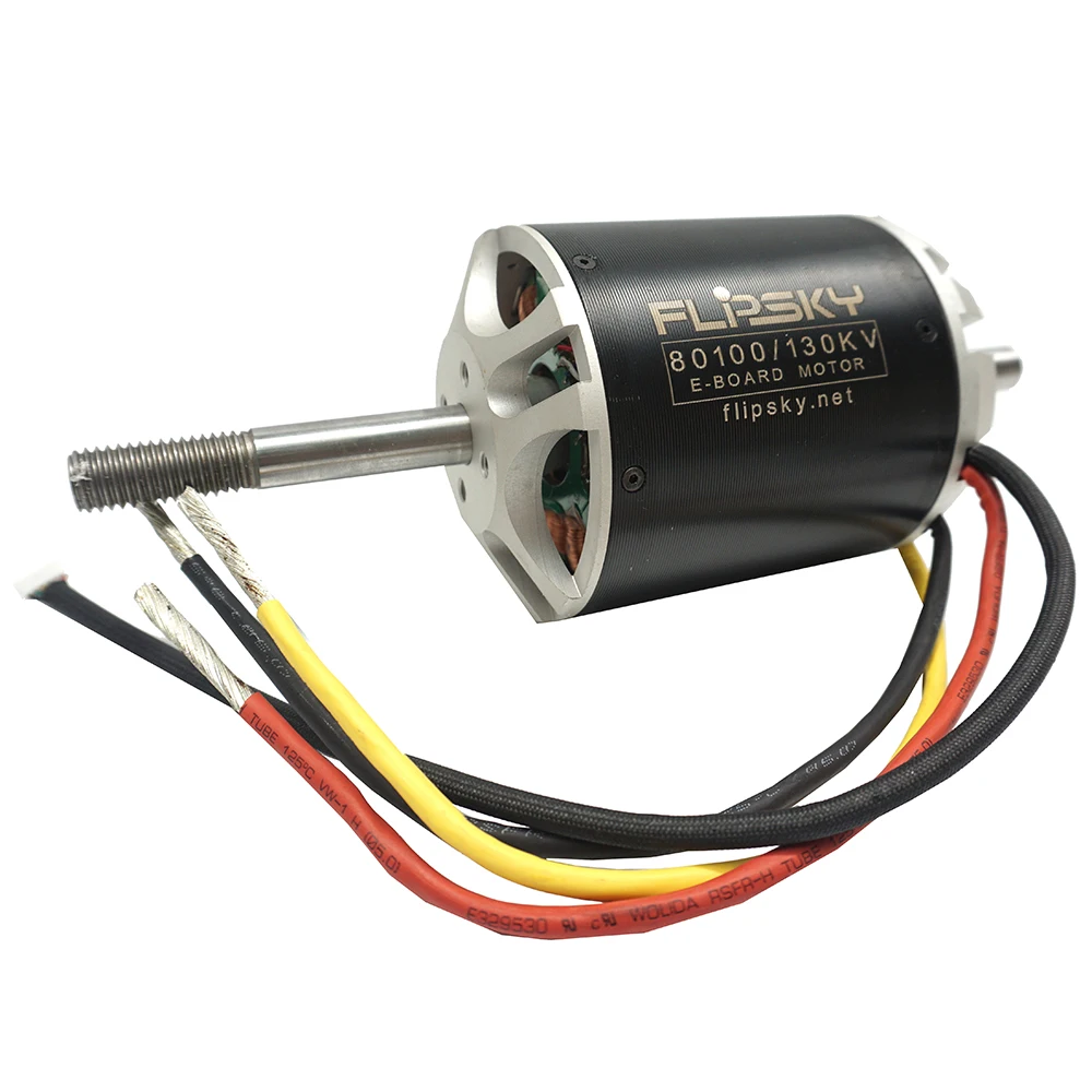 Flipsky 130KV 14S 148A 7KW BLDC Motor 80100 for DIY Electric Skateboard Go Cart Ebike Efoil