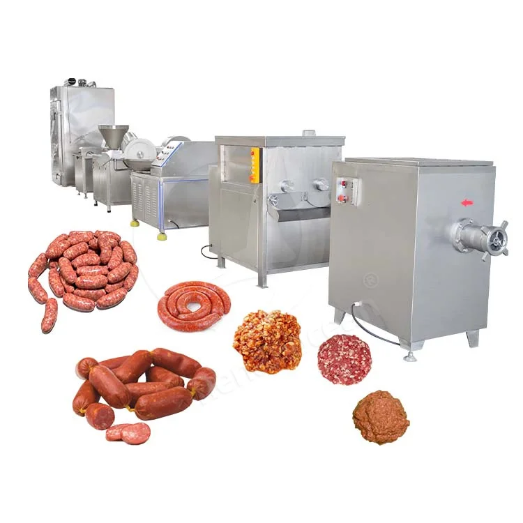OCEAN Embutidora Hydraulica Commercial Sausage Make Machine Automatic Sausage Process Machine