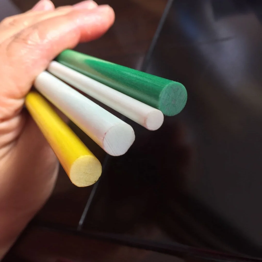 white Fiber glass Insulated fiberglass rod plant stake for varied uses