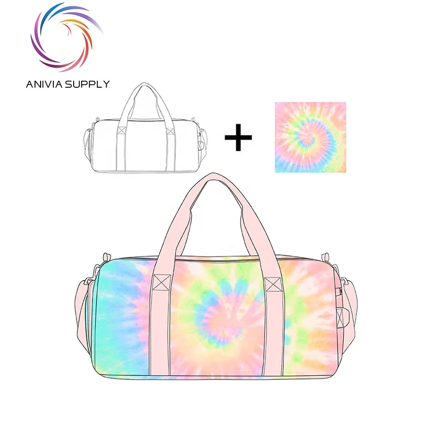 Custom duffle bag women custom gym sport bags for gym custom logo kids duffle travel bags with logo